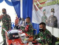 Kodim 0812 Lamongan Gelar Serbuan Vaksinasi Covid-19