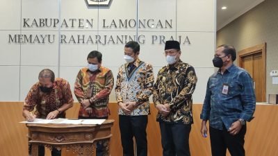 Permudah Pembayaran PBB, Pemkab Lamongan Bekerjasama dengan PT Bank Mandiri (Persero) Tbk