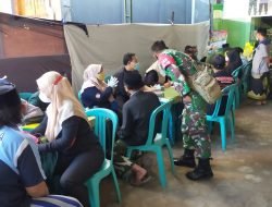 Ribuan Santri Ikuti Serbuan Vaksinasi Covid-19 di Ponpes Sunan Drajat Lamongan