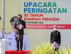 Sumpah Pemuda, Bangkit Melawan Pandemi Covid-19 Wujudkan Pertumbuhan Ekonomi
