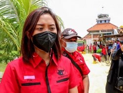 DPC PDI Perjuangan Lamongan Kembali Uruk Jalan Poros Desa, Kali ini Desa Ketapangtelu