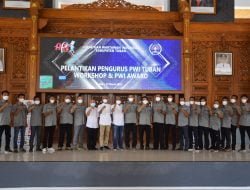 Pengurus PWI Tuban Periode 2022 – 2025 Resmi Dikukuhkan