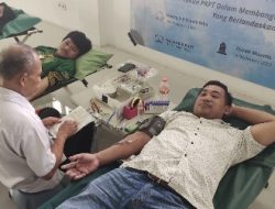 Festival Akhir Tahun, PKPT IPNU IPPNU Unisla Gelar Donor Darah