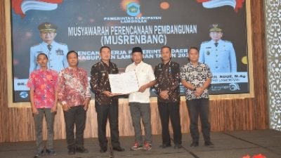 Ketua DPRD Lamongan Sampaikan Pesan di Musrenbang Penyusunan RKPD 2024