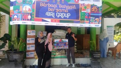 BRI Cabang Lamongan Berbagi Bahagia dengan Anak Yatim Piatu