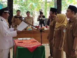 Optimalisasi Pelayanan di Desa Baranggayam, Tiga Perangkat Desa Dilantik dan Diambil Sumpah