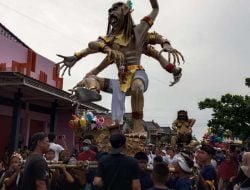 Semarak Toleransi di Desa Pancasila, 9 Ogoh-ogoh Ramaikan Pawai Nyepi di Lamongan