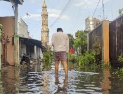 Sejumlah Titik di Kecamatan Lamongan Banjir, Kolam Retensi Tak Berdaya