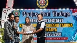Usung Semangat “Muda Berkarya”, Karang Taruna Media Karya Sedayulawas Resmi Dikukuhkan