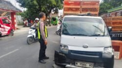 Tidak Ada Korban Jiwa, Kecelakaan Beruntun Tiga Kendaraan Terjadi di Tikung Lamongan