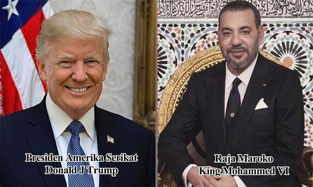 Maroko menamai koridor Tiznit-Dakhla sepanjang 1.055 km Donald J. Trump Highway (Foto: Redaksi)