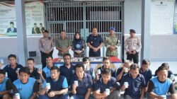 Cegah Halinar, Lapas Lamongan Bersama Aparat Gelar Razia Gabungan