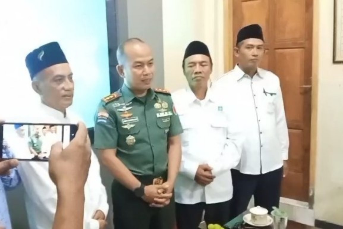 Dandim 0812 Lamongan Temui PCNU, Tegaskan Komitmen Penegakan Hukum